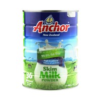 Anchor安佳罐装高钙脱脂奶粉900g/罐*6罐 新西兰直邮【免费升级快线】